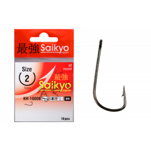Крючки Saikyo KH-10006 Sode Ring BN № 2 (10шт)