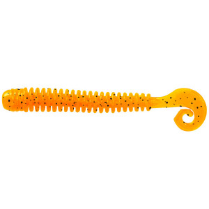 Мягк.приманки LureMax CHEEKY WORM 2,5''/6,25см, LSCW25-004 Caramel Oil (10 шт.)