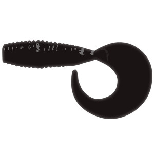 Мягк.приманки LureMax TEASER 1,5''/3,75см, LST15-006 Black (10 шт.)