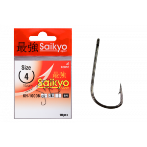 Крючки Saikyo KH-10006 Sode Ring BN № 4 (10шт)