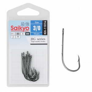 Крючки Saikyo KH-11014 Bait Holder BN №3/0 (10шт) Крючки Saikyo KH-11014 Bait Holder BN №3/0 (10шт)